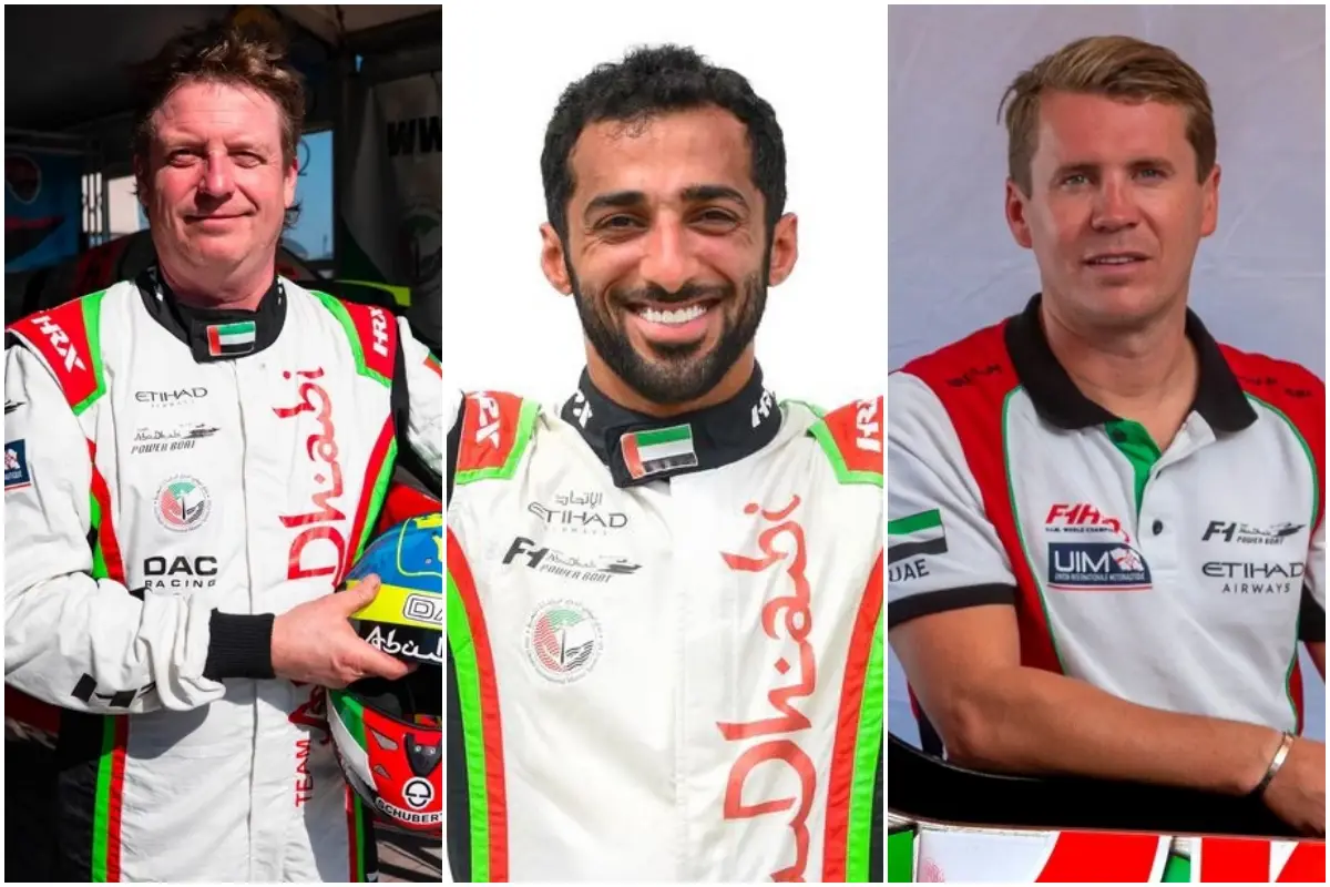 Team Abu Dhabi: Three-Boat Line-Up for 2026 F1H2O Season